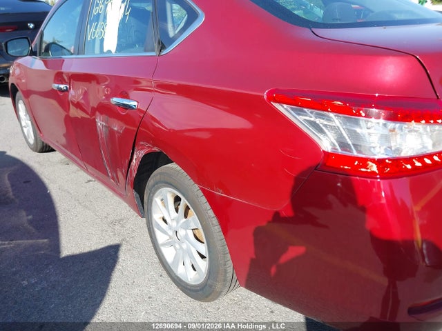 Продаж на аукціоні авто 2015 Nissan Sentra S/sv/sr/sl, vin: 3N1AB7AP8FL663818, номер лоту: 12690694