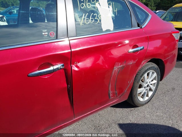 Продаж на аукціоні авто 2015 Nissan Sentra S/sv/sr/sl, vin: 3N1AB7AP8FL663818, номер лоту: 12690694