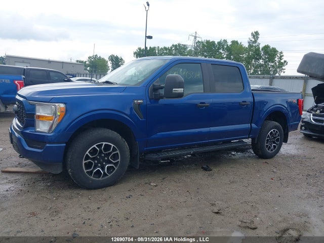 2022 Ford F-150 Xl მანქანა იყიდება აუქციონზე, vin: 1FTEW1EP2NKF22771, აუქციონის ნომერი: 12690704