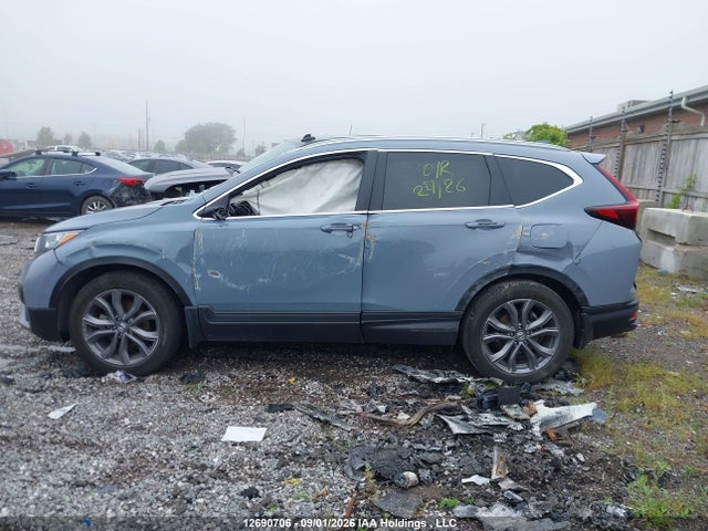 12690706 :رقم المزاد ، 2HKRW2H45NH221001 vin ، 2022 Honda Cr-v Sport مزاد بيع