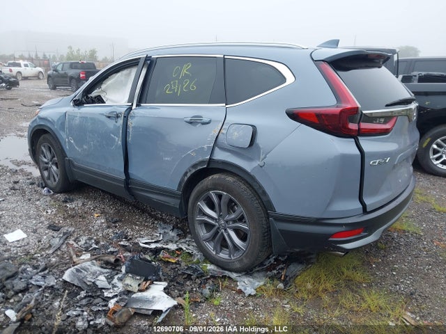 12690706 :رقم المزاد ، 2HKRW2H45NH221001 vin ، 2022 Honda Cr-v Sport مزاد بيع
