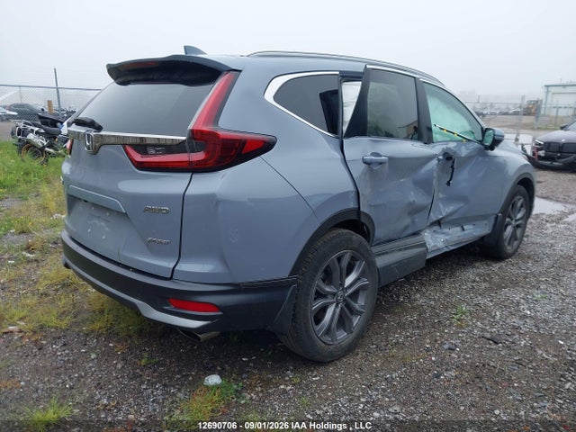 12690706 :رقم المزاد ، 2HKRW2H45NH221001 vin ، 2022 Honda Cr-v Sport مزاد بيع