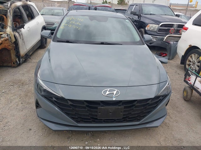 KMHLM4AGXMU067042 Hyundai Elantra Preferred Ivt With Sun And Tech Package