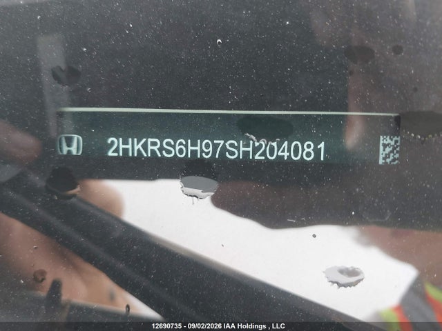 12690735 :رقم المزاد ، 2HKRS6H97SH204081 vin ، 2025 Honda Cr-v Sport Touring مزاد بيع