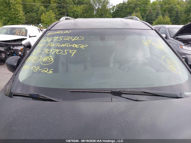 5N1AR2MMXEC707059 Nissan Pathfinder S/sv/sl/platinum