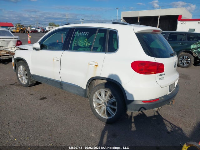 12690744 :رقم المزاد ، WVGBV7AXXCW573161 vin ، 2012 Volkswagen Tiguan مزاد بيع
