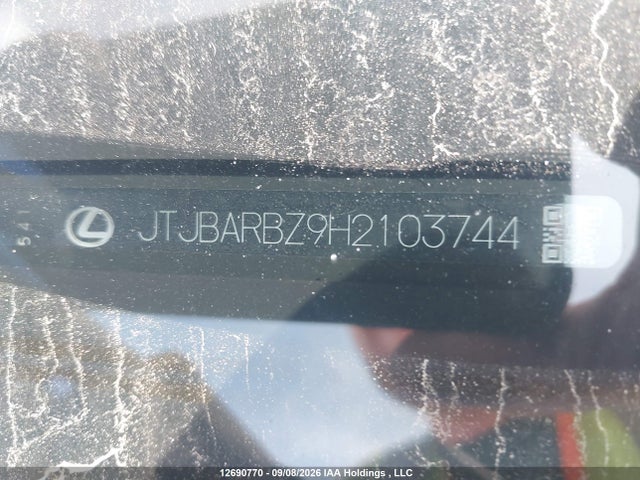 Aukcja sprzedaży 2017 Lexus Nx 200t/base/f Sport, vin: JTJBARBZ9H2103744, numer aukcji: 12690770