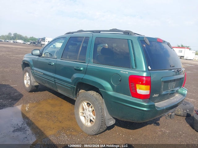 2000 Jeep Grand Cherokee Limited მანქანა იყიდება აუქციონზე, vin: 1J4GW58N3YC126030, აუქციონის ნომერი: 12690802
