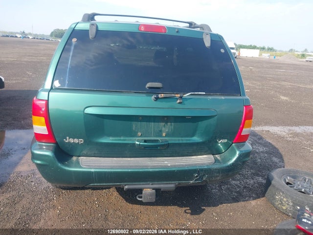 2000 Jeep Grand Cherokee Limited მანქანა იყიდება აუქციონზე, vin: 1J4GW58N3YC126030, აუქციონის ნომერი: 12690802