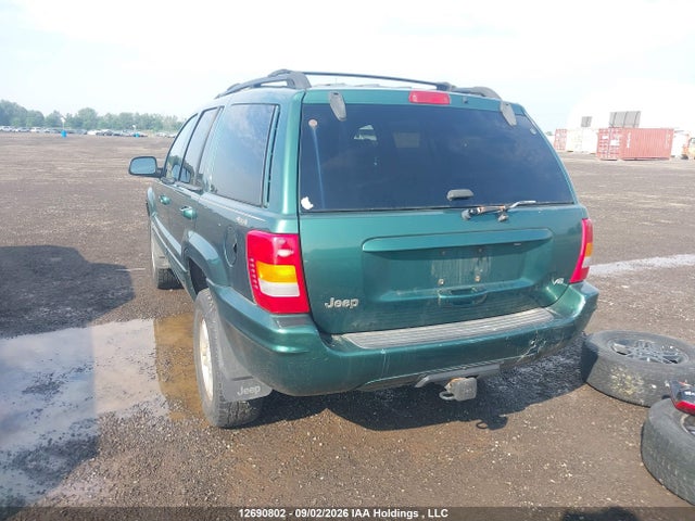 2000 Jeep Grand Cherokee Limited მანქანა იყიდება აუქციონზე, vin: 1J4GW58N3YC126030, აუქციონის ნომერი: 12690802