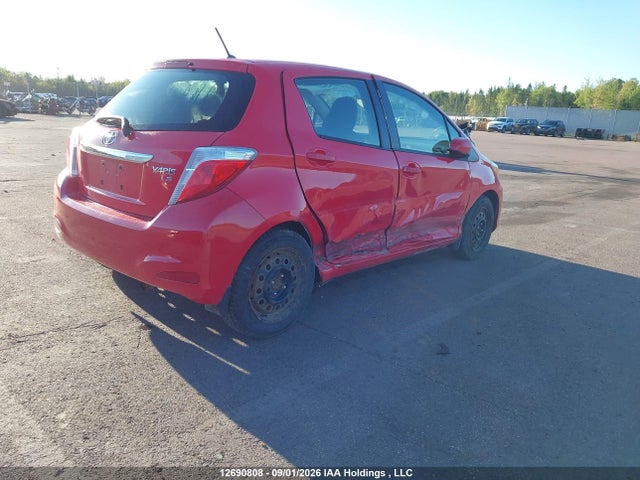 12690808 :رقم المزاد ، JTDKTUD33DD554207 vin ، 2013 Toyota Yaris مزاد بيع