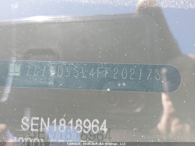 Продаж на аукціоні авто 2015 Chevrolet Malibu, vin: 1G11D5SL4FF202173, номер лоту: 12690835