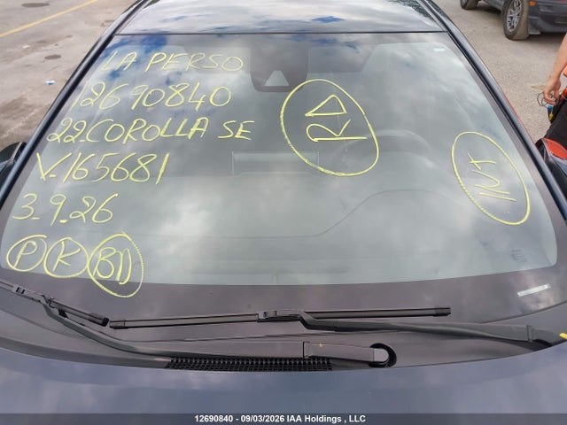 Toyota COROLLA SE 2022 JTNK4MBE8N3165681 Image 18