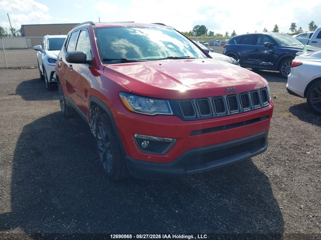 Aukcja sprzedaży 2021 Jeep Compass Latitude, vin: 3C4NJDBB0MT534861, numer aukcji: 12690868