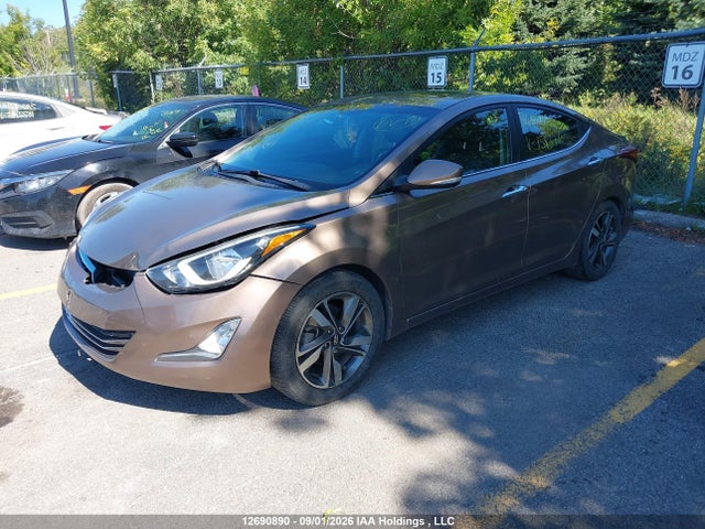 Hyundai Elantra 2014 KMHDH4AH9EU158371 Image 2