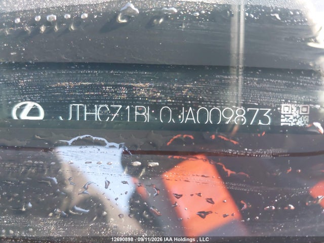 Aukcja sprzedaży 2018 Lexus Gs 350 Premium, vin: JTHCZ1BL0JA009873, numer aukcji: 12690898