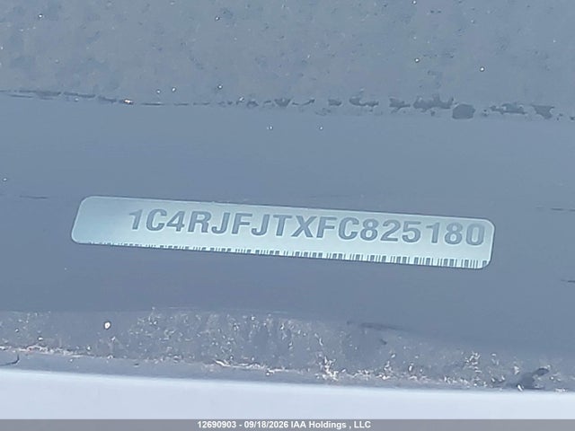 1C4RJFJTXFC825180 Jeep Grand Cherokee Summit