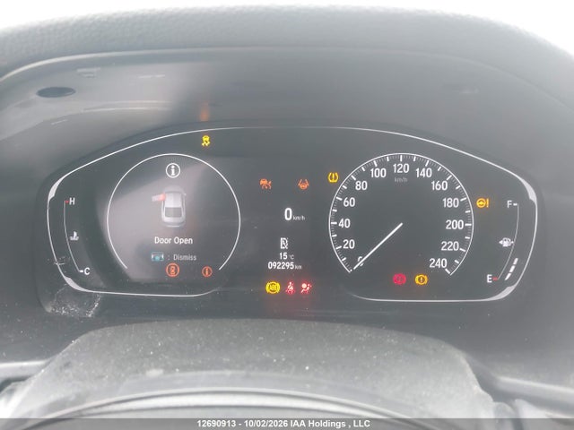 2022 Honda Accord Touring მანქანა იყიდება აუქციონზე, vin: 1HGCV1F94NA800636, აუქციონის ნომერი: 12690913
