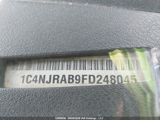 Продажа на аукционе авто 2015 Jeep Patriot Sport/north, vin: 1C4NJRAB9FD248045, номер лота: 12690936