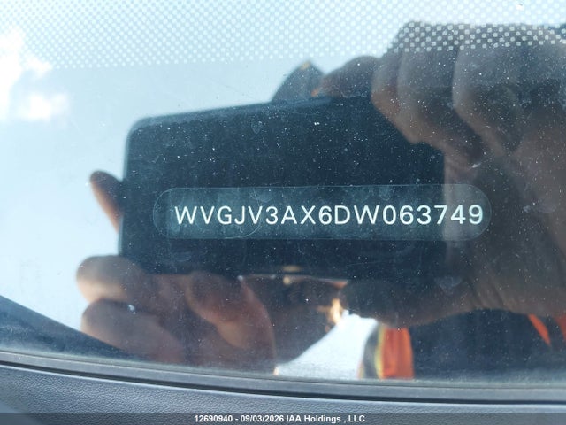 Продаж на аукціоні авто 2013 Volkswagen Tiguan 2.0 Tsi Comfortline/2.0 Tsi Highline/2.0 Tsi Trendline, vin: WVGJV3AX6DW063749, номер лоту: 12690940