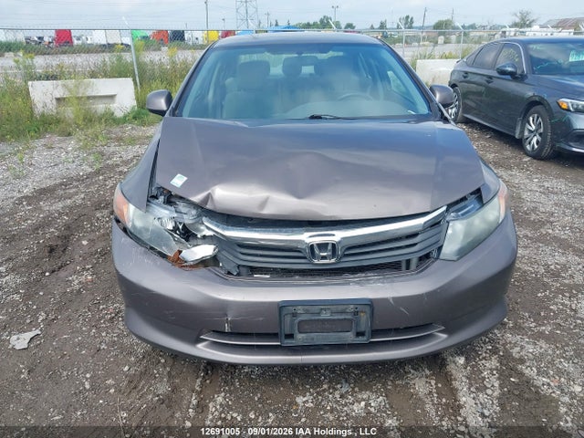 2012 Honda Civic Lx მანქანა იყიდება აუქციონზე, vin: 2HGFB2F46CH022144, აუქციონის ნომერი: 12691005