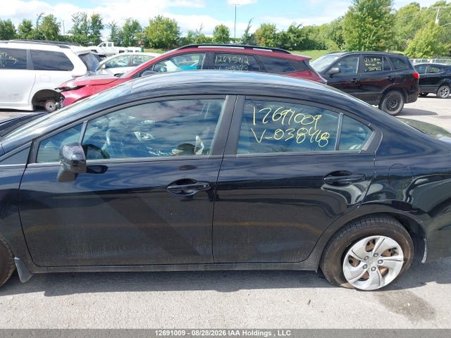 12691009 :رقم المزاد ، 2HGFB2F43FH038418 vin ، 2015 Honda Civic Lx مزاد بيع