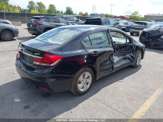 12691009 :رقم المزاد ، 2HGFB2F43FH038418 vin ، 2015 Honda Civic Lx مزاد بيع
