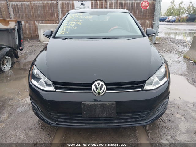 2016 Volkswagen Golf S/se/sel მანქანა იყიდება აუქციონზე, vin: 3VW217AU7GM049796, აუქციონის ნომერი: 12691065
