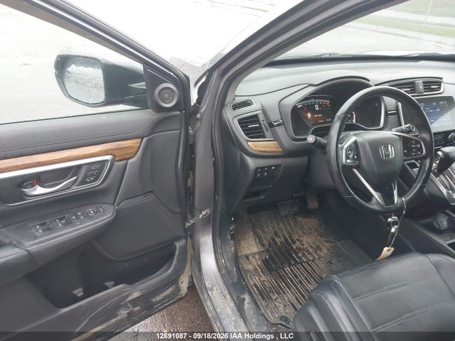12691087 :رقم المزاد ، 2HKRW2H81HH100540 vin ، 2017 Honda Cr-v Ex-l مزاد بيع