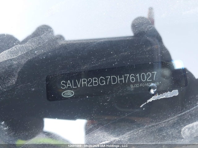 Продаж на аукціоні авто 2013 Land Rover Range Rover Evoque Pure Premium, vin: SALVR2BG7DH761027, номер лоту: 12691089