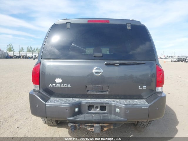 2006 Nissan Armada Le მანქანა იყიდება აუქციონზე, vin: 5N1AA08B96N739933, აუქციონის ნომერი: 12691115