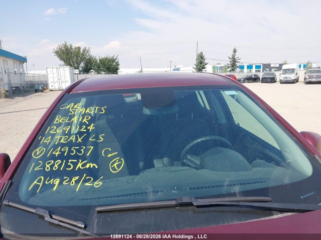 3GNCJKEB5EL149537 Chevrolet TRAX LS