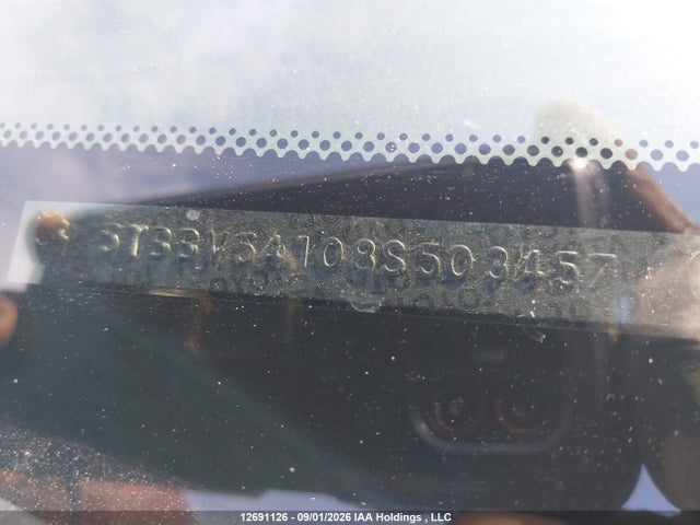 2008 Toyota Tundra Double Cab/double Cab Sr5 მანქანა იყიდება აუქციონზე, vin: 5TBBV54108S503457, აუქციონის ნომერი: 12691126
