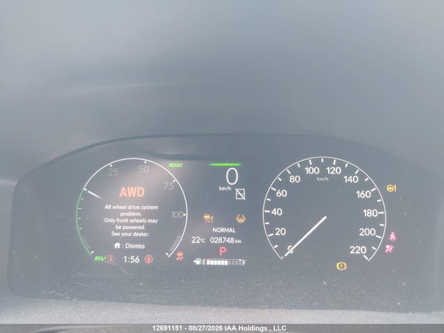 2HKRS6H94PH206037 Honda Cr-v Touring Hybrid