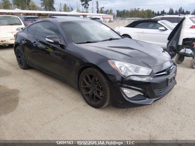 12691163 :رقم المزاد ، KMHHT6KD7EU116028 vin ، 2014 Hyundai Genesis Coupe 2.0t مزاد بيع
