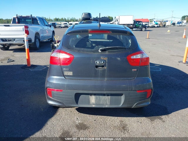 2016 Kia Rio Lx მანქანა იყიდება აუქციონზე, vin: KNADM5A30G6554624, აუქციონის ნომერი: 12691207