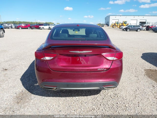 2015 Chrysler 200 C მანქანა იყიდება აუქციონზე, vin: 1C3CCCCG4FN757627, აუქციონის ნომერი: 12691220
