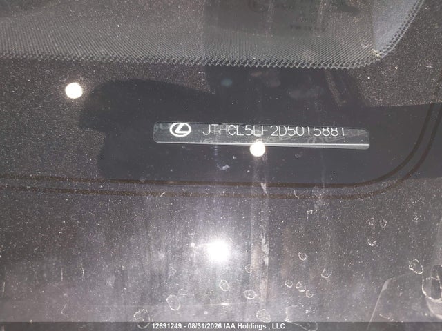 Продажа на аукционе авто 2013 Lexus Ls 460, vin: JTHCL5EF2D5015881, номер лота: 12691249