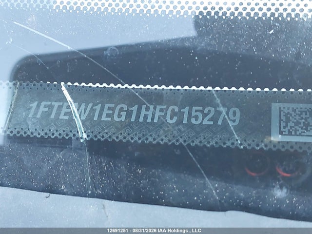 1FTEW1EG1HFC15279 Ford F-150 Xlt