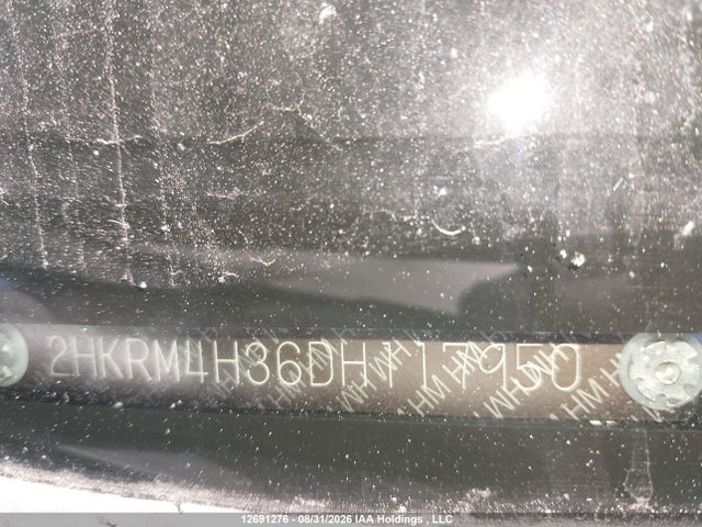12691276 :رقم المزاد ، 2HKRM4H36DH117950 vin ، 2013 Honda Cr-v Lx مزاد بيع