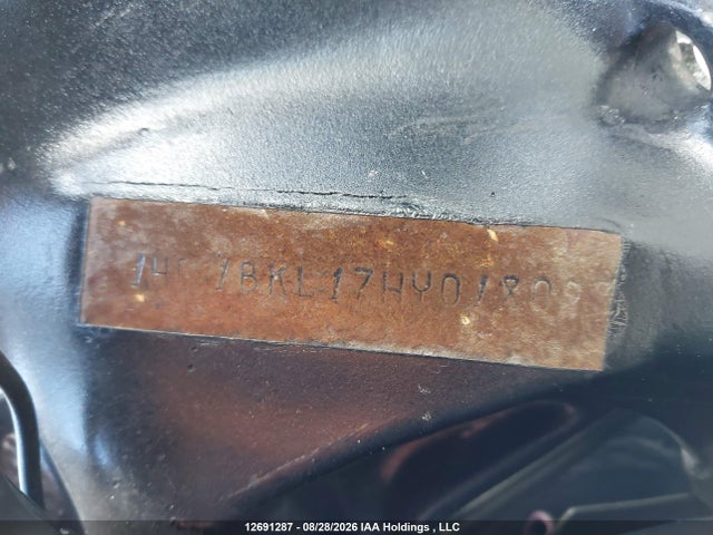 12691287 :رقم المزاد ، 1HD1BKL17HY018098 vin ، 1987 Harley-davidson Fxst Custom مزاد بيع