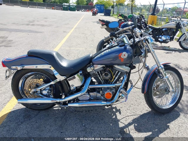 12691287 :رقم المزاد ، 1HD1BKL17HY018098 vin ، 1987 Harley-davidson Fxst Custom مزاد بيع
