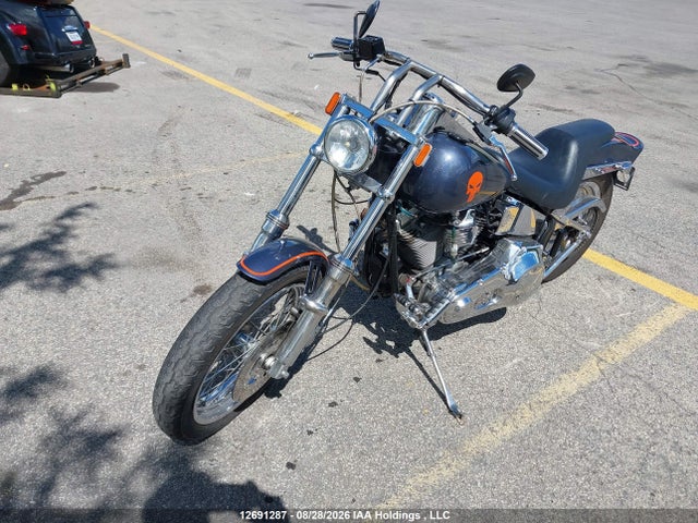 12691287 :رقم المزاد ، 1HD1BKL17HY018098 vin ، 1987 Harley-davidson Fxst Custom مزاد بيع
