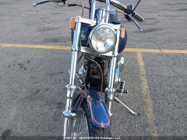 12691287 :رقم المزاد ، 1HD1BKL17HY018098 vin ، 1987 Harley-davidson Fxst Custom مزاد بيع