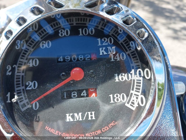 12691287 :رقم المزاد ، 1HD1BKL17HY018098 vin ، 1987 Harley-davidson Fxst Custom مزاد بيع