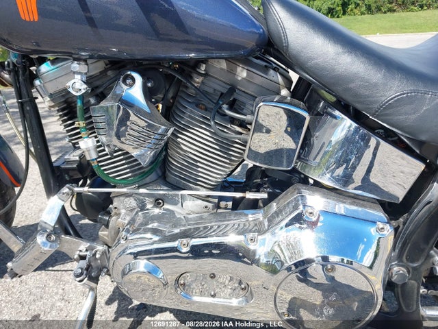 12691287 :رقم المزاد ، 1HD1BKL17HY018098 vin ، 1987 Harley-davidson Fxst Custom مزاد بيع