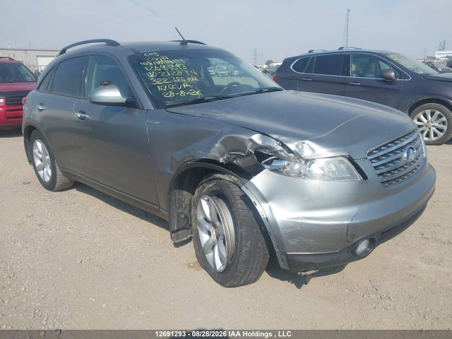 Auction sale of the 2005 Infiniti Fx35, vin: JNRAS08W45X212874, lot number: 12691293