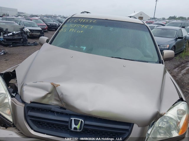 12691332 :رقم المزاد ، 2HKYF18643H515963 vin ، 2003 Honda Pilot Ex-l مزاد بيع