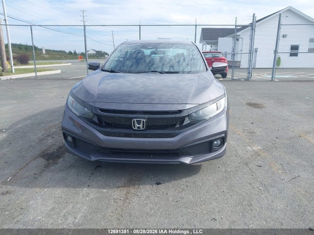 2019 Honda Civic Sport მანქანა იყიდება აუქციონზე, vin: 2HGFC2F86KH013118, აუქციონის ნომერი: 12691351