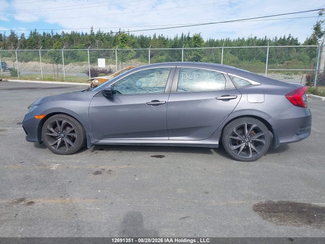 2019 Honda Civic Sport მანქანა იყიდება აუქციონზე, vin: 2HGFC2F86KH013118, აუქციონის ნომერი: 12691351